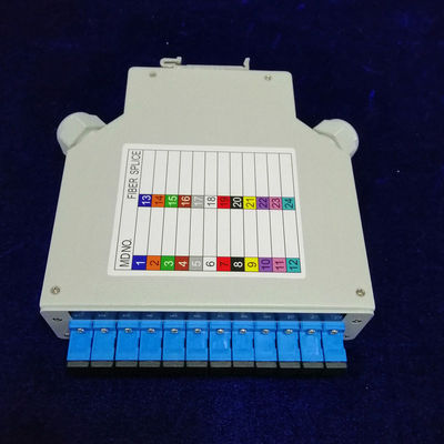 Caja de aluminio de la terminación de red del SC UPC, caja de distribución de la fibra