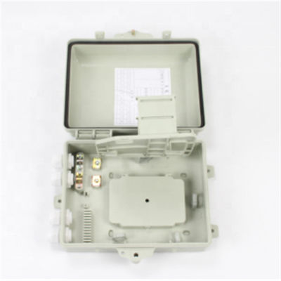 Red de PON 0,65 kilogramos de ABS Shell Fiber Optic Distribution Box de la PC