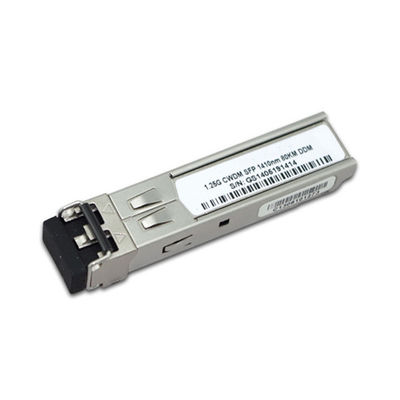 transmisor-receptor de la fibra óptica 1270nm de 1.25G CWDM LOS 40KM, módulo óptico del Sfp
