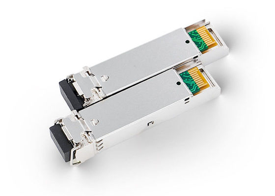 Módulo de fibra óptica del WDM DDM SFP de FTTX 155Mbps los 60km BIDI