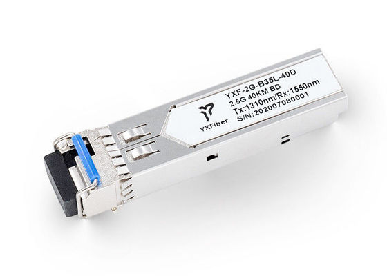 transmisores-receptores ópticos de los 20km LCDDM 1310nm 1550nm 2.5G SFP