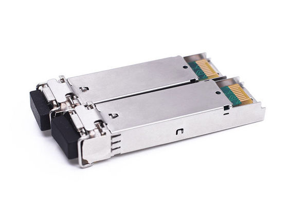 Transmisor-receptor a dos caras obediente de RoHS los 20km DDM 1310nm Lc Sfp