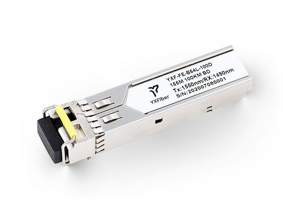 Módulo de fibra óptica 1550nm, módulo del SC los 20km del LC del Sfp del canal de la fibra