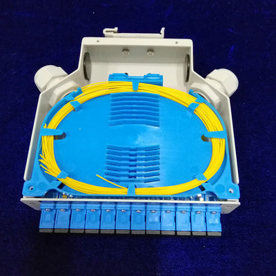Caja de aluminio de la terminación de red del SC UPC, caja de distribución de la fibra