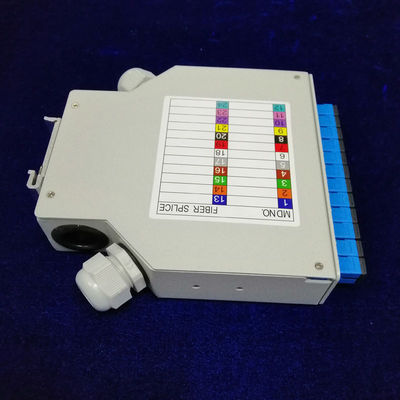Caja de aluminio de la terminación de red del SC UPC, caja de distribución de la fibra