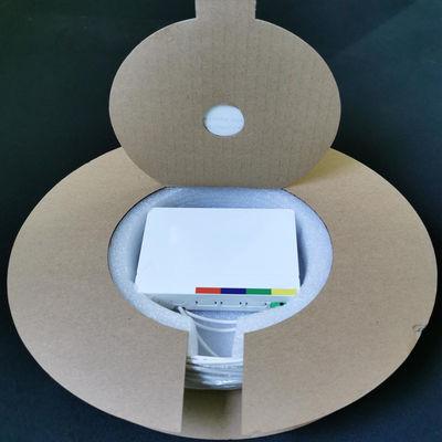 Caja unimodal de la terminación de la fibra óptica de la base del SC APC 2 del ABS de ROHS