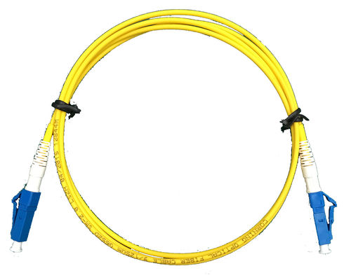 Cordón de remiendo a dos caras de la capacidad de intercambio 2.0m m FTTH Lc Lc del OEM