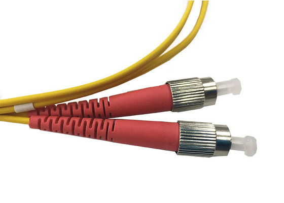 Cordón a dos caras unimodal del LC UPC 2.0m m el 1M Fiber Optic Patch
