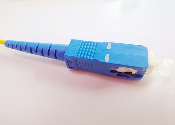 SC a una cara UPC del cordón de remiendo de la fibra óptica de LSZH 2.0m m Ftth