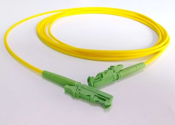 Solo cable de la fibra del solo modo de la base E2000, cable del remiendo del Sc Lc