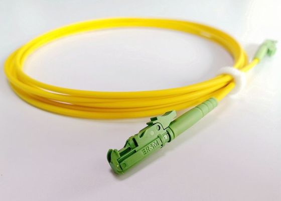 Solo cable de la fibra del solo modo de la base E2000, cable del remiendo del Sc Lc