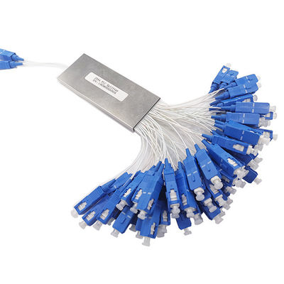 Divisor protegido apretado compacto 1 x 64 del PLC de la fibra óptica