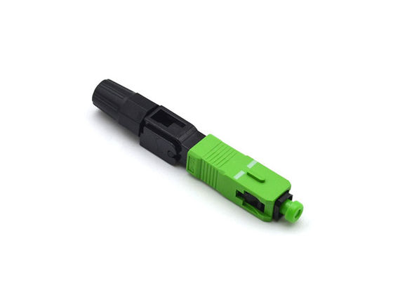 CATV pre pulió el conector rápido de la fibra óptica del SC APC