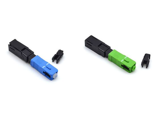 Conector de cable de fribra óptica del SGS 4m m, conector del SC UPC