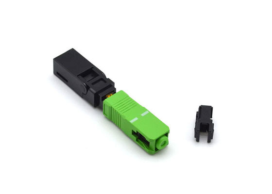 Conector de cable de fribra óptica del SGS 4m m, conector del SC UPC
