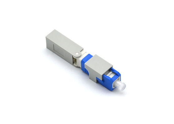 Conector rápido de inserción del tornillo de la cubierta de la fibra óptica baja de la pérdida