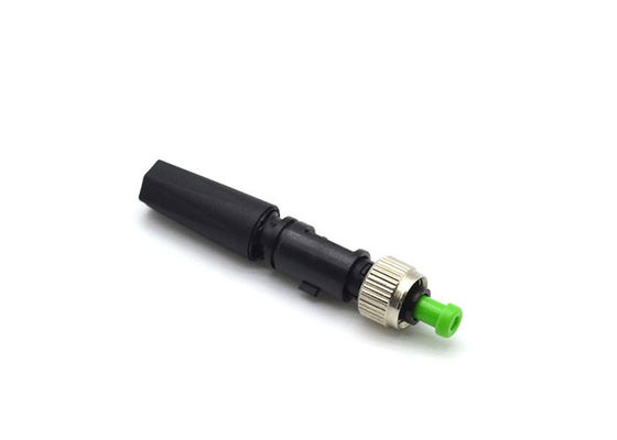 conector rápido de la fibra óptica de 20N Tesile FC APC para LAN Environments