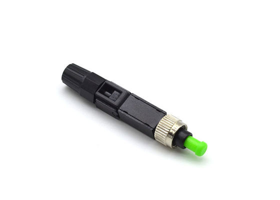 conector rápido de la fibra óptica de 20N Tesile FC APC para LAN Environments
