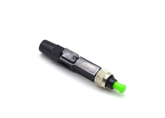 conector rápido de la fibra óptica de 20N Tesile FC APC para LAN Environments