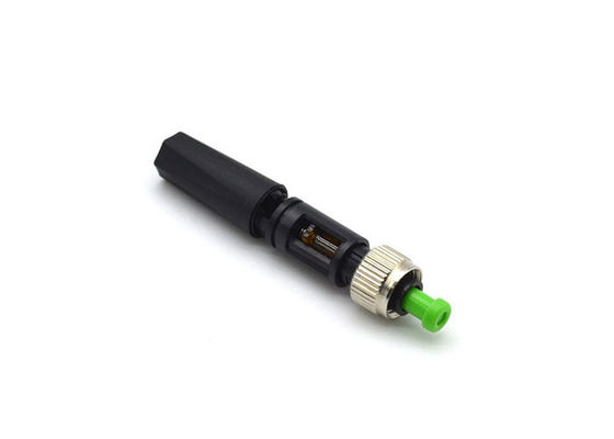 conector rápido de la fibra óptica de 20N Tesile FC APC para LAN Environments
