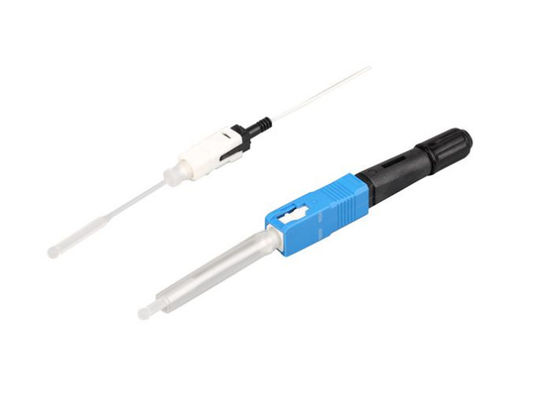 Conector rápido del derretimiento FTTH del SC APC de la fibra óptica caliente del SC UPC