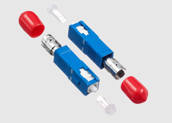 Varón a una cara del ST UPC al adaptador femenino del cable de fribra óptica del SC UPC