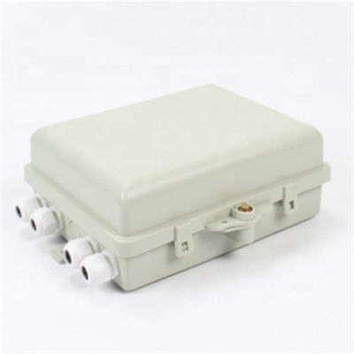 Red de PON 0,65 kilogramos de ABS Shell Fiber Optic Distribution Box de la PC