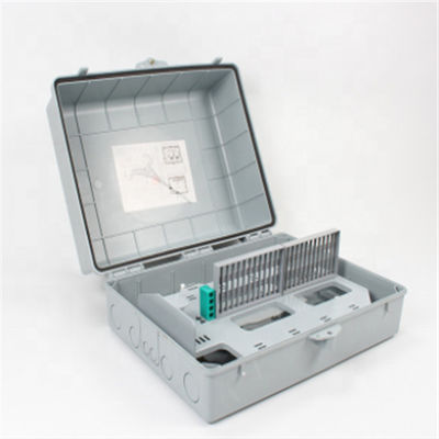 Caja terminal del acceso de la fibra de la base del gris 72, caja del divisor de Ftth