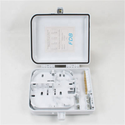 Caja de distribución de la fibra óptica de la base de FTTB FTTX 16, caja de la pared de la fibra