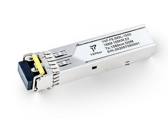 Módulo del WDM DDMI 2.5G SFP de FTTX LOS 40KM, transmisor-receptor bidireccional del Sfp